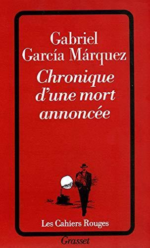 Gabriel García Márquez: Chronique d'une mort annoncée (French language, 1993)