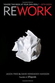 Rework (Hardcover, 2010, Crown Business)