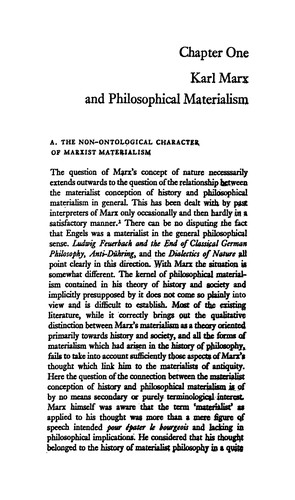 Alfred Schmidt: The concept of nature in Marx (1971, NLB)