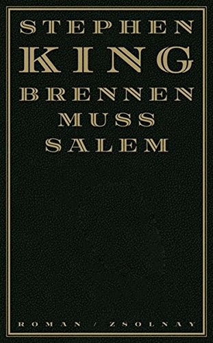 Stephen King: Brennen muß Salem (2006, Zsolnay-Verlag)