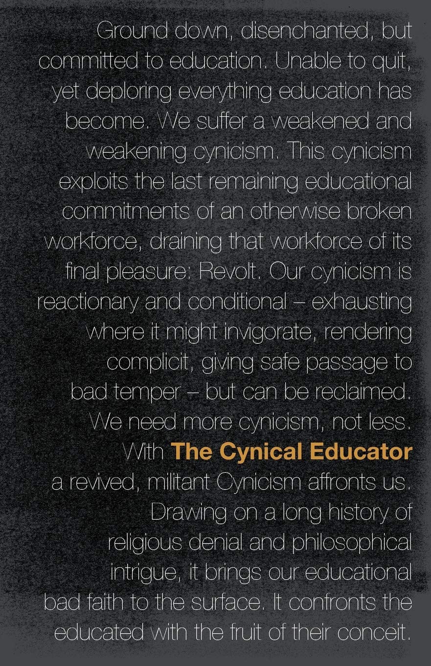 Ansgar Allen: The Cynical Educator