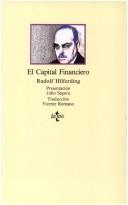 Rudolf Hilferding: El capital financiero (2001, Tecnos)