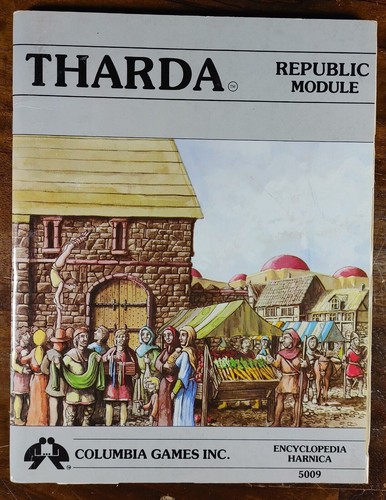 N. Robin Crossby, Tom Dalgliesh, Edwin King, Brent Bailey: Republic of Tharda (2023, Columbia Games Inc)