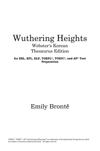 Emily Brontë: Wuthering Heights (2005, ICON Classics)