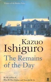 Kazuo Ishiguro: The Remains of the Day (Paperback, 1999, Faber and Faber)