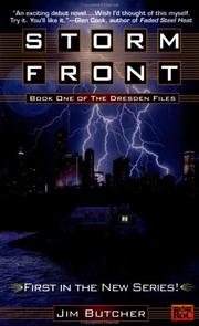 Storm front (The Dresden Files #1) (2000, ROC, New American Library)