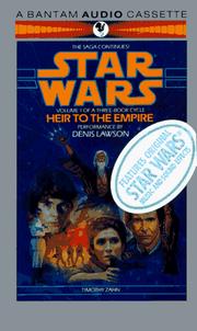 Timothy Zahn: Heir to the Empire (Star Wars: The Thrawn Trilogy, Vol. 1) (AudiobookFormat, 1991, Random House Audio)