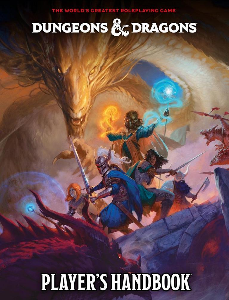 James Wyatt, Christopher Perkins, Jeremy Crawford, F. Wesley Schneider, Ben Petrisor, Ray Winninger, Makenzie De Armas: 2024 Player’s Handbook (Dungeons & Dragons Core Rulebook) (Hardcover, 2024, ‎ Wizards of the Coast)