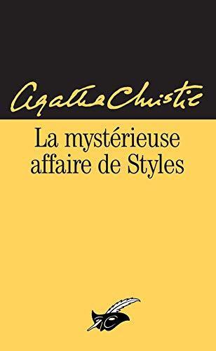 Agatha Christie: La Mystérieuse affaire de styles (French language, 1993, Librairie des Champs-Elysées)
