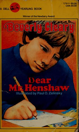 Beverly Cleary: Dear Mr. Henshaw (Paperback, 1984, Yearling)