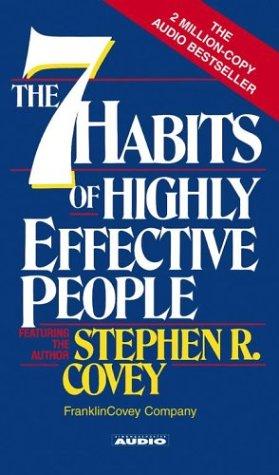 Stephen R. Covey: The 7 Habits of Highly Effective People (AudiobookFormat, 1989, Simon & Schuster Audio)