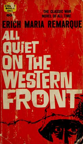 Erich Maria Remarque: All Quiet on the Western Front (1966, Fawcett Publications)
