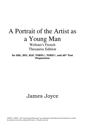 James Joyce: A portrait of the artist as a young man (EBook, 2005, ICON Classics)