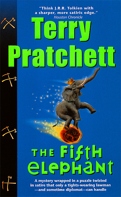 Terry Pratchett, Pratchett, Terry: The fifth elephant (2001, HarperTorch)