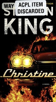 Stephen King: Christine (Paperback, 2016, Pocket Books)