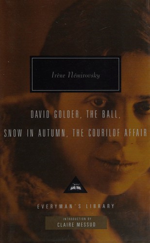 Irène Némirovsky: David Golder (Hardcover, 2008, Everyman's Library)