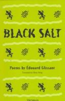 Edouard Glissant: Black salt (1998, University of Michigan Press)