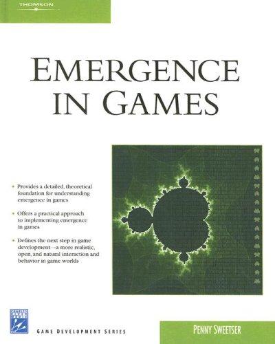 Penny Sweetser: Emergence in Games (Hardcover, 2007, Charles River Media)