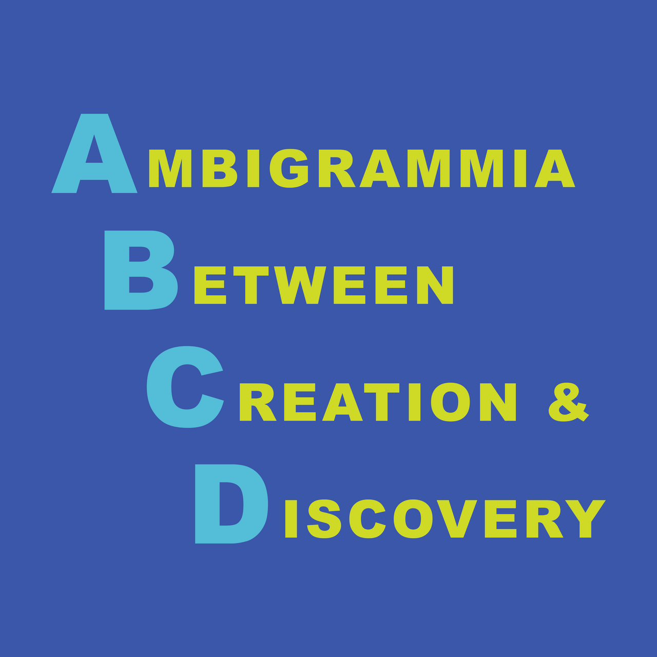 Douglas R. Hofstadter: Ambigrammia Between Creation & Discovery (2025)