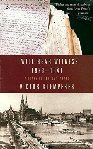 Victor Klemperer: I Will Bear Witness (1999)