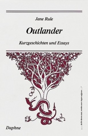 Jane Rule: Outlander (German language, 1986, Daphne Verlag)