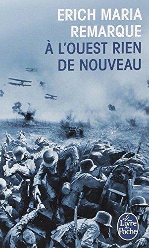 Erich Maria Remarque: A l'Ouest rien de nouveau (French language, 1973)