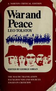 Leo Tolstoy: War and peace (1966, W. W. Norton)