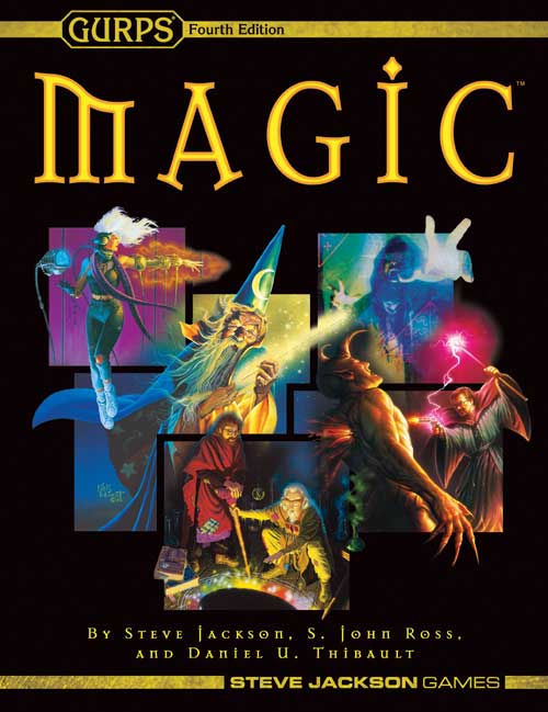 Steve Jackson, S. John Ross, Daniel U. Thibault: GURPS Magic (Hardcover, Steve Jackson Games)