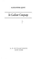 Douglas Reeman: In gallant company (1977, Putnam)