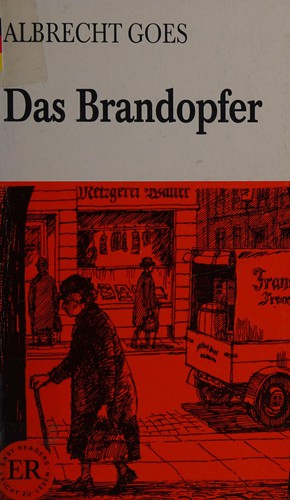 Albrecht Goes: Das Brandopfer. (German language, 1974, Grafisk Institut)
