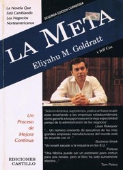 Eliyahu M. Goldratt: La meta (Spanish language, 1999, Ediciones Castillo)