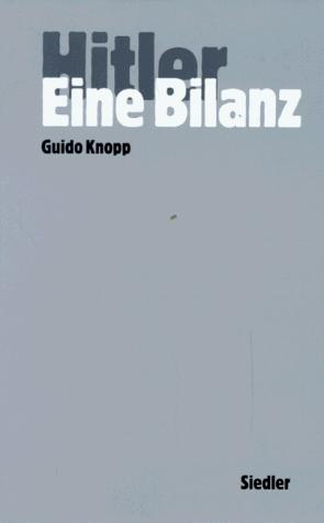 Guido Knopp: Hitler (Hardcover, German language, 1995, Siedler Verlag)