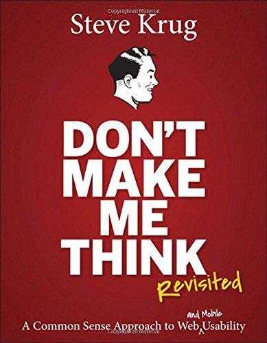 Steve Krug: Don't Make Me Think, Revisited (2014)