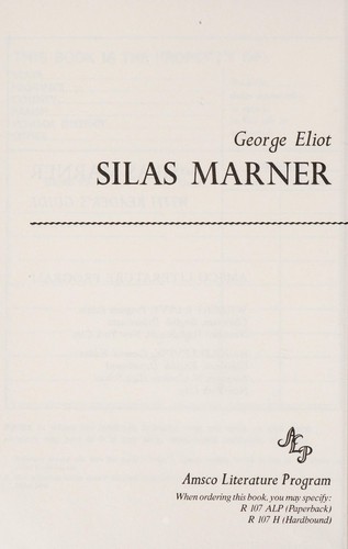 George Eliot: Silas Marner (Paperback, 1969, Amsco School Pubns Inc)