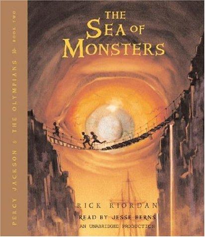 Rick Riordan: The Sea of Monsters (Percy Jackson and the Olympians, Book 2) (AudiobookFormat, 2006, Listening Library (Audio))