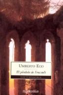 Umberto Eco: El péndulo de Foucault (Paperback, Spanish language, 2003, Debolsillo)