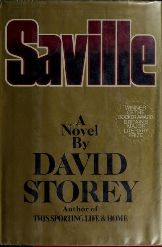 David Storey: Saville (1977, HarperCollins)