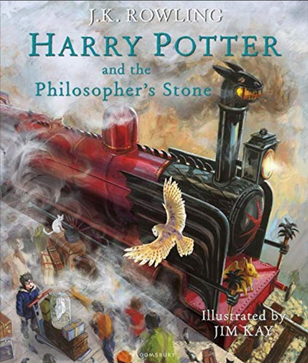 J. K. Rowling, Jim Kay (Illustrations): Harry Potter and the Philosopher's Stone (Hardcover, Bloomsbury)