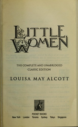 Louisa May Alcott: Little Women (1934, Little, Brown)